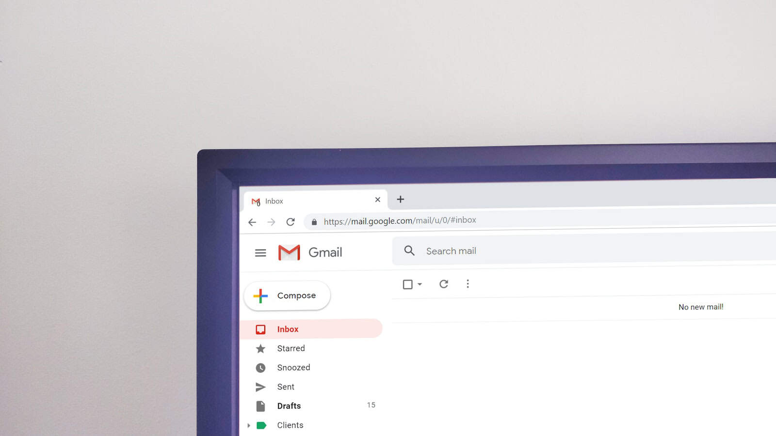 Email List Building, computer monitor