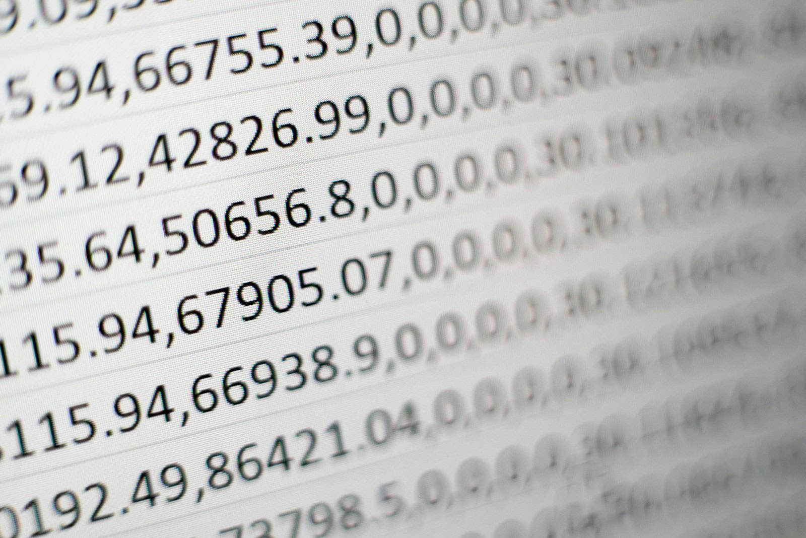 white printing paper with numbers, Ninja, Tables, Development, Design, Website, Spreadsheet, WooCommerce, Integration, Tables, Data Management, Hosting